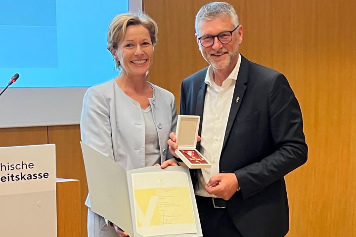 Großes Verdienstzeichen des Landes Vorarlberg für Manfred Brunner